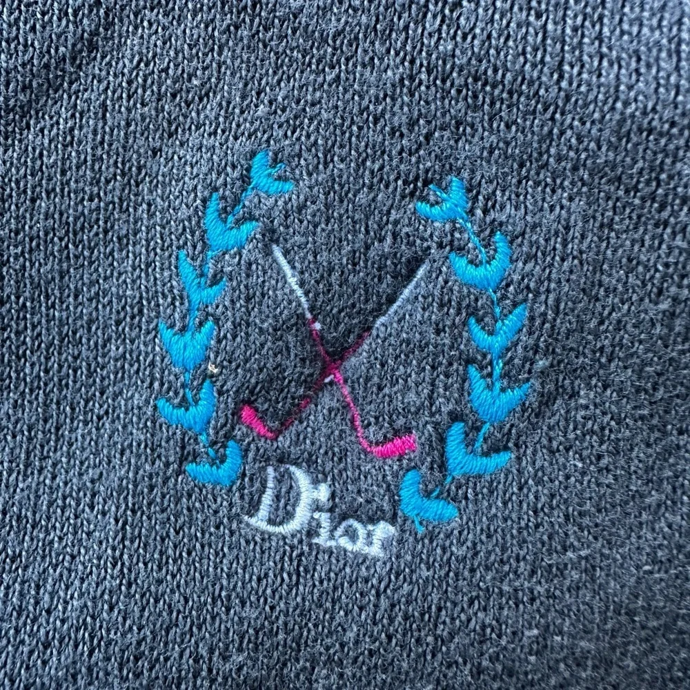 Christian Dior Monsieur Vintage Men’s V-Neck Sweater Large - Picture 7 of 13